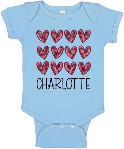 TATY Kids Hearts Charlotte Baby Infant Bodysuit in Saudi Arabia