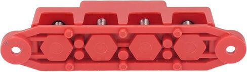 Power Distribution Block, 4 Terminal Bus Bar, 250A 48V DC, ABS Zinc Alloy Brass Materials, for Automotive RV Boat Marine Electrical Equipment in Saudi Arabia