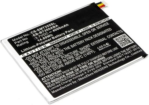ALLC Replacement Battery for Samsung Galaxy Tab A 8.0 LTE/Galaxy Tab A 8.0 SM-T355/Galaxy Tab A 8.0 Wi-Fi/SM-P355/SM-P355C/SM-P355Y/SM-T355/SM-T355C/SM-T357T/SM-T357W,PN:EB-BT355ABE,4000mAh in Saudi Arabia