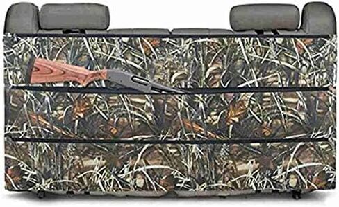 DETECH Camo Rifle Gun Rack Case منظم بندقية الحافظة حبال لمعظم شاحنات الدفع الرباعي تخزين المقعد الخلفي للمركبات in Kuwait