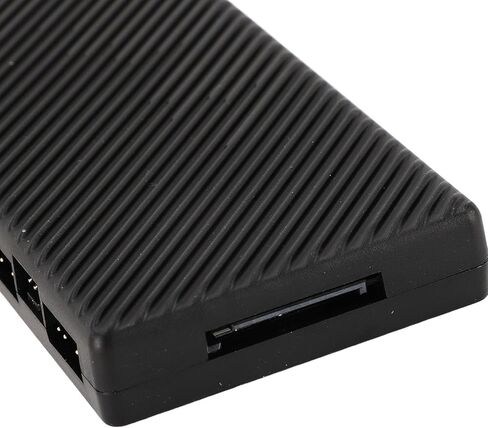 10 Port ARGB Fan Hub with Magnetic Base 5V 3 Pin PWM PC Lighting Controller for Computer Case Cooling in Saudi Arabia
