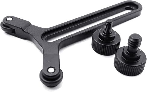 Y Shape Lens Bracket with Double Wheel Systems Adjustable Frame for Camera Good Stability in Saudi Arabia