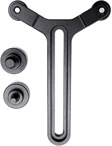 Y Shape Lens Bracket with Double Wheel Systems Adjustable Frame for Camera Good Stability in Saudi Arabia