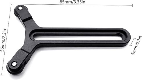 Y Shape Lens Bracket with Double Wheel Systems Adjustable Frame for Camera Good Stability in Saudi Arabia