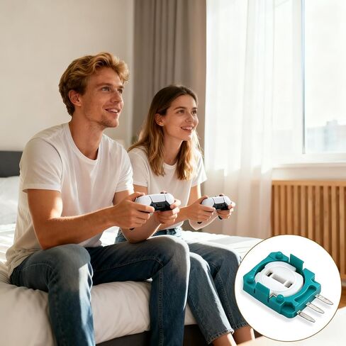 طقم إصلاح مقياس الجهد lyfLux 10 عبوات 2.3 كيلو أوم متوافق مع وحدة تحكم PS5، مع مفك براغي فيليبس وملقط وأدوات فك و10 قطع مقاومات لإصلاح عصا الانجراف التناظرية (يتطلب لحام) in Kuwait