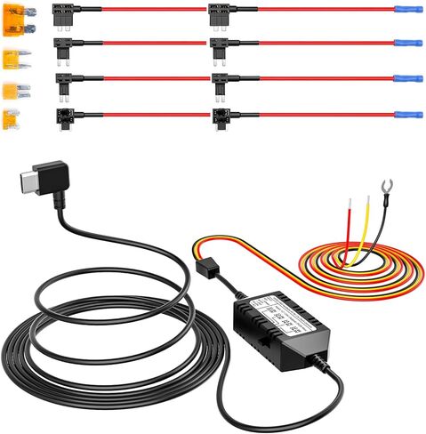 【الحزمة: A229U 3CH + HK4 Hardwire Kit】 كاميرا داش VIOFO A229 Ultra 3 قنوات، مزدوجة 4K + 1080P، كاميرا سيارة بمقصورة عين السمكة 210 درجة، مستشعرات STARVIS 2 مزدوجة مع HDR مزدوج 4K in Saudi Arabia
