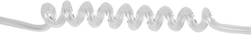 Retevis RB48 Walkie Talkie Earpiece with Mic 1 Pin 2.5mm, VOX, Coiled Cord, Compatible RB48 RT49 RT49B RT49P Two Way Radio, Acoustic Tube Two Way Radio Earpiece(10 Pack) in Saudi Arabia