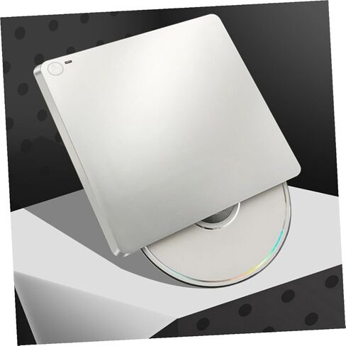 Kisangel USB محرك أقراص مضغوطة خارجي مزدوج الواجهة من النوع c USB محرك أقراص ضوئي متعدد الوظائف للاستخدام المنزلي والمكتب ومشغل أقراص DVD ومشغل أقراص Vcd وكاتب متوافق مع نظام التشغيل Windows in Kuwait
