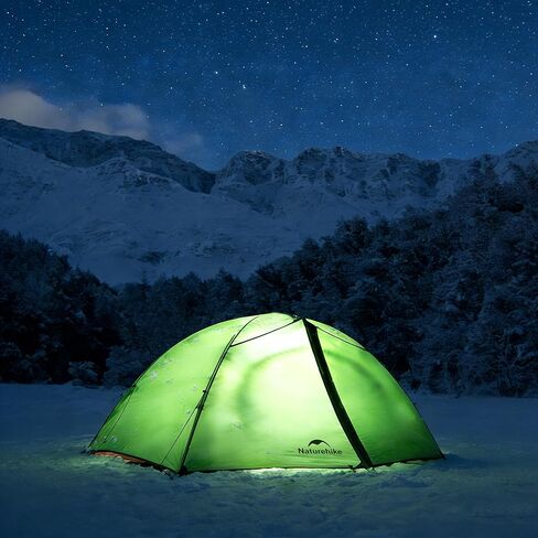 Naturehike 4 Season Tent,Waterproof 2 Person Backpacking Tent, Four Season Tents for Cold Weather Winter Camping in Saudi Arabia