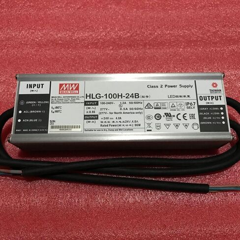 يعني حسنا HLG-100H-24B الجهد المستمر + تيار مستمر سائق LED HLG-100H in Saudi Arabia