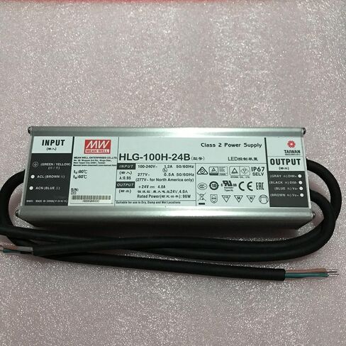يعني حسنا HLG-100H-24B الجهد المستمر + تيار مستمر سائق LED HLG-100H in Saudi Arabia