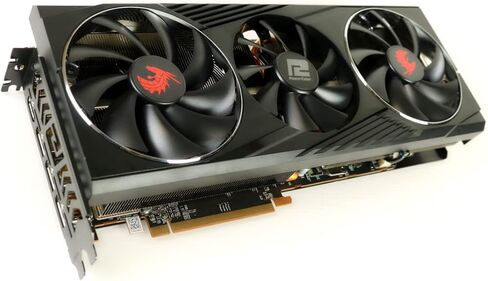 بطاقة رسومات الألعاب PowerColor AMD Radeon RX 6800 XT مع ذاكرة GDDR6 سعة 16 جيجابايت، وRaytracing، وPCIe 4.0، وHDMI 2.1، وAMD Infinity Cache (متجددة) in Kuwait