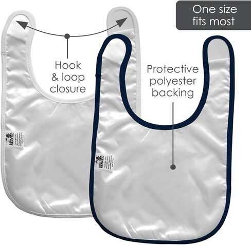 Baby Fanatic Officially Licensed Unisex Baby Bibs 2 Pack - NCAA Penn State Nittany Lions Baby Apparel Set in Saudi Arabia