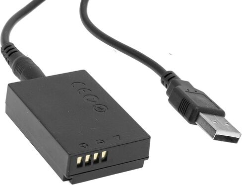 كابل محول USB إلى بطارية الدمية 40 بوصة مع موضع مصدر طاقة USB 3.1 أمبير لبطارية Canon LP-E12 in Saudi Arabia