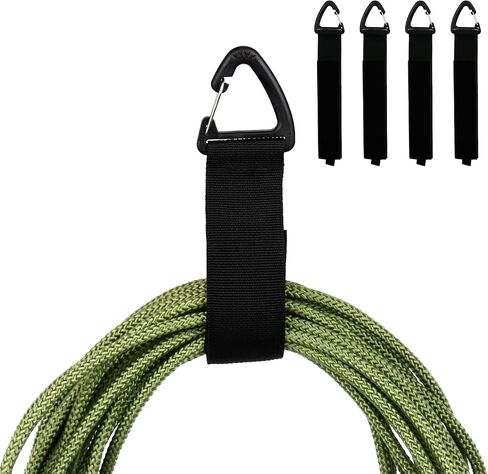 HOME MASTER HARDWARE 16 بوصة حامل سلك تمديد 4 حزم، أشرطة نايلون شديدة التحمل لتنظيم المرآب والأدوات، ملحقات مكتب المكتب، مواد تخزين للرجال in Saudi Arabia