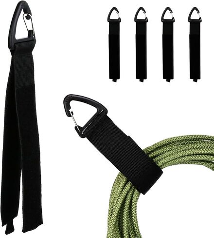 HOME MASTER HARDWARE 16 بوصة حامل سلك تمديد 4 حزم، أشرطة نايلون شديدة التحمل لتنظيم المرآب والأدوات، ملحقات مكتب المكتب، مواد تخزين للرجال in Saudi Arabia