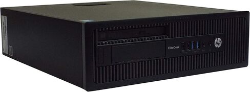 كمبيوتر مكتبي HP EliteDesk 800 G1 SFF، Intel Core i5-4590 3.3 جيجا هرتز، ذاكرة وصول عشوائي DDR3 سعة 8 جيجا بايت، محرك أقراص SSD سعة 512 جيجا بايت، نظام Win-10 Pro x64 (متجدد) in Kuwait