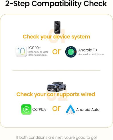 Wireless CarPlay Adapter Multi-Device Switching, Convert Wired to Wireless CarPlay Dongle for iPhone, Plug & Play for iOS 10+ & Cars 2018+ Model, Seamless Auto Connection in Kuwait