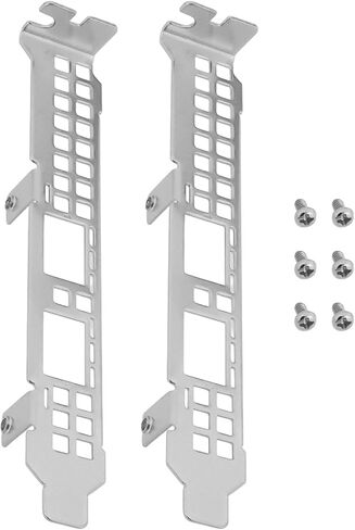 Create idea 2pcs Full Height Profile Bracket with Screws Compatible with Mellanox Mcx631102a 10G/25G ConnectX-6 LX 02YG184 in Saudi Arabia