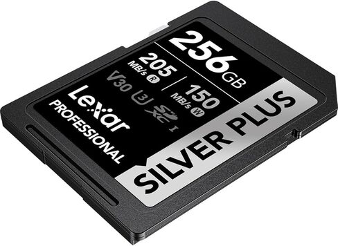 Lexar Professional Silver Plus SDXC UHS-I Card 256GB Memory Card in Saudi Arabia