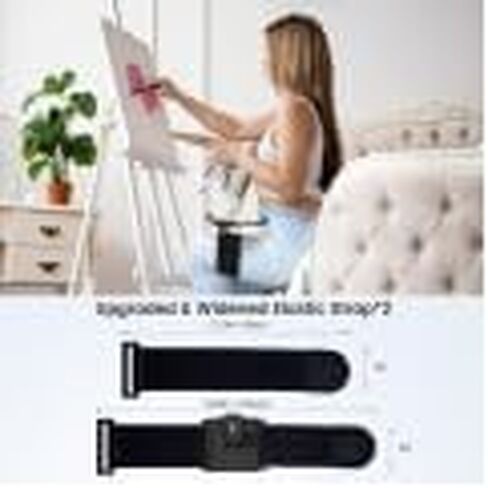 OHLPRO Pilot Kneeboard لأجهزة iPad والأجهزة اللوحية 7 - 11 بوصة، حزام مطاطي مطور من قطعتين لملاءمة آمنة على الفخذ، زوايا رؤية قابلة للتعديل، مادة بلاستيكية ممتازة، مثالية للطيران والمشاهدة in Saudi Arabia