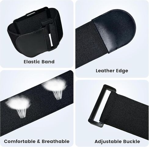 OHLPRO Pilot Kneeboard لأجهزة iPad والأجهزة اللوحية 7 - 11 بوصة، حزام مطاطي مطور من قطعتين لملاءمة آمنة على الفخذ، زوايا رؤية قابلة للتعديل، مادة بلاستيكية ممتازة، مثالية للطيران والمشاهدة in Saudi Arabia