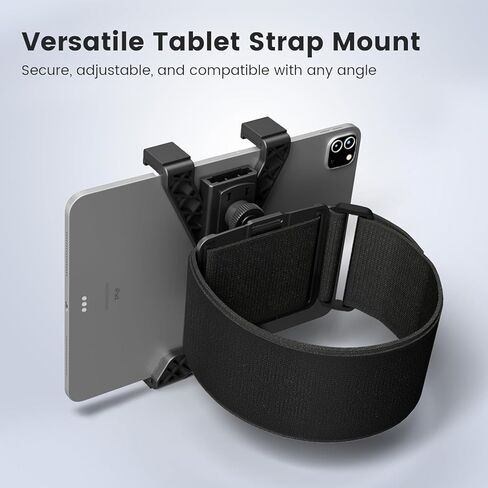 OHLPRO Pilot Kneeboard لأجهزة iPad والأجهزة اللوحية 7 - 11 بوصة، حزام مطاطي مطور من قطعتين لملاءمة آمنة على الفخذ، زوايا رؤية قابلة للتعديل، مادة بلاستيكية ممتازة، مثالية للطيران والمشاهدة in Saudi Arabia