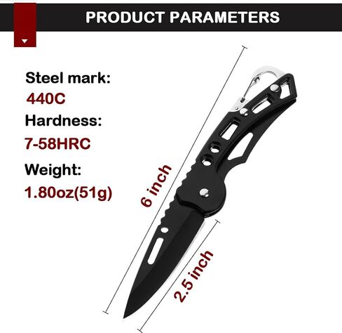 3 قطع من سكين الجيب القابل للطي، سكين تكتيكي، شفرة حادة للغاية مقاس 2.5 بوصة فقط، جيدة للتخييم والأنشطة الداخلية والخارجية، سهلة الحمل، هدية للرجال in Kuwait