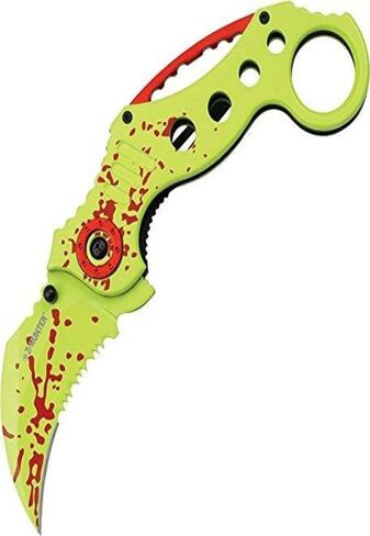 سكين Z Hunter ZB-051 من سلسلة Karambit-Style Spring Assist قابل للطي، 5 بوصة مغلق in Kuwait