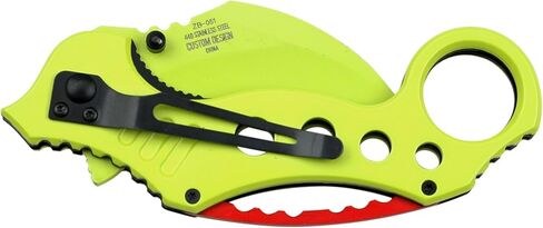 سكين Z Hunter ZB-051 من سلسلة Karambit-Style Spring Assist قابل للطي، 5 بوصة مغلق in Kuwait
