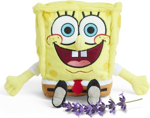 warmies x Spongebob Squarepants - Microwavable & Weighted Stuffed Animals, Patrick Star - Heated Stuffed Animal Plushie for Warmth & Comfort - Soft Plush Toys for Adults & Children (Boys & Girls) in Saudi Arabia