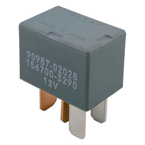 2-Pack 90987-02028 Relay 12V 30A 4-Pin, Also Fits 156700-3290, Compatible with Toyota 4Runner Tacoma Lexus ES300, Fixes A/C Clutch, Blinking Light & Cooling Issues in Saudi Arabia