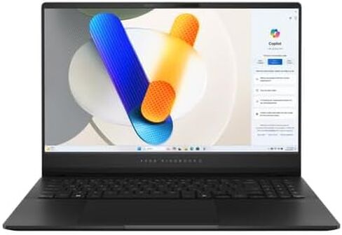 كمبيوتر محمول ASUS Vivobook S شخصي، 2025، 16 بوصة 2880x1800 OLED، Intel-16 Core Ultra 9 285H، 32 جيجابايت LPDDR5، 4 تيرابايت SSD، Win11 Home، RGB Backlit KB، Wi-Fi 7، BT 5.4، Thunderbolt 4، كاميرا التعرف على الوجه، أزرق in Kuwait