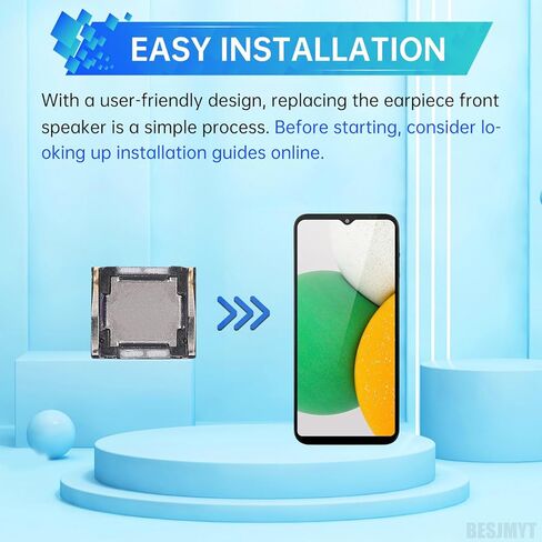 Earpiece Front Speaker Replacement Ear Speaker Module Part Repair Ear Piece Replacement for Samsung Galaxy A03s A02s A14 5G A21 A05 A05s A04 A04e A03 A03 Core A14 A22 5G A20s A15 5G in Saudi Arabia