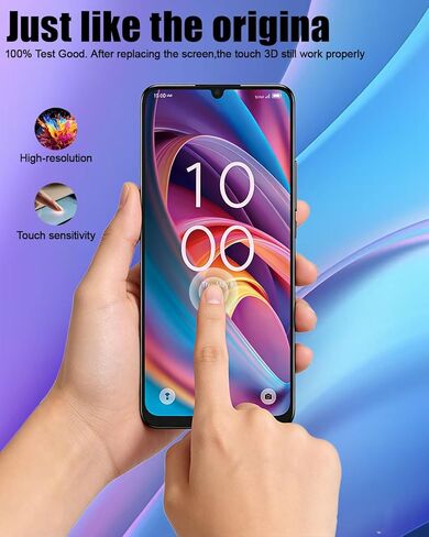 شاشة LCD تعمل باللمس محول الأرقام الجمعية استبدال لTCL K32 5G T513W، متوافق مع TCL K33 5G T513V، شاشة 6.75 بوصة in Saudi Arabia