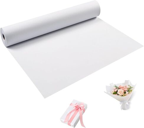 ورقة تغليف بنية لفة 30 "× 1200" ورق التعبئة الحرفية لنقل الشحن ، ورق التغليف الهدايا ، ورق النشرة ، ورقة كرافت للطاولة التي تغطي ورقة الملصق in Kuwait