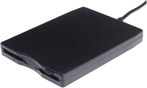 Toyvian Laptop USB External Diskette Drive Floppy Disk to Use No External Power Required in Saudi Arabia
