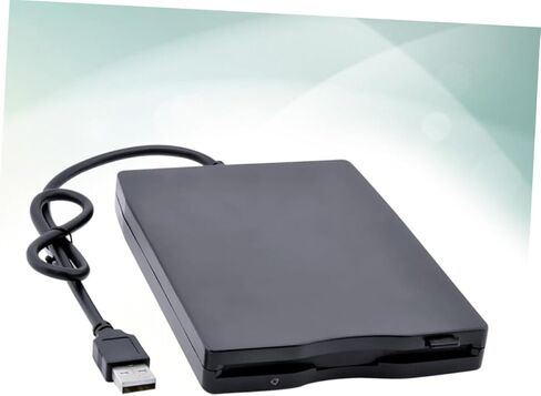 Toyvian Laptop USB External Diskette Drive Floppy Disk to Use No External Power Required in Saudi Arabia