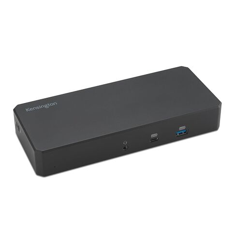 Kensington SD3210U3 USB-C® 10Gbps Triple Video بدون سائق 100W PD - DP/HDMI - Windows، يدعم Thunderbolt™ 5، Thunderbolt™ 4، USB4®، وUSB-C® أجهزة الكمبيوتر المحمولة ذات الوضع البديل مع ما يصل إلى ثلاثة 4K (K32802NA) in Kuwait