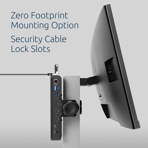 Kensington SD3210U3 USB-C® 10Gbps Triple Video بدون سائق 100W PD - DP/HDMI - Windows، يدعم Thunderbolt™ 5، Thunderbolt™ 4، USB4®، وUSB-C® أجهزة الكمبيوتر المحمولة ذات الوضع البديل مع ما يصل إلى ثلاثة 4K (K32802NA) in Kuwait