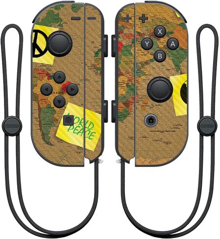 MightySkins Carbon Fiber Skin for Nintendo Joy-Con Controller - Anime Fan | Protective, Durable Textured Carbon Fiber Finish | Easy to Apply, Remove, and Change Styles | Made in The USA in Saudi Arabia