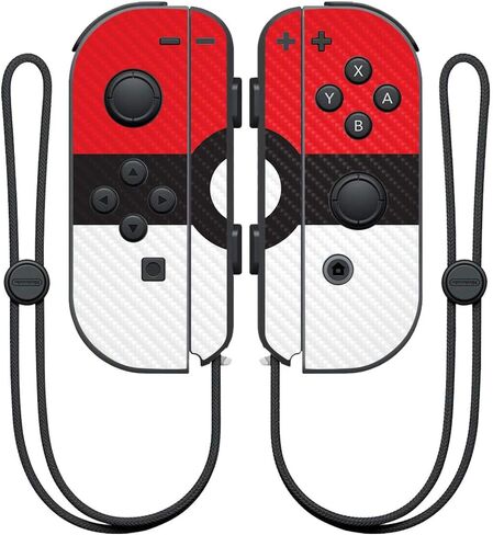 MightySkins Carbon Fiber Skin for Nintendo Joy-Con Controller - Anime Fan | Protective, Durable Textured Carbon Fiber Finish | Easy to Apply, Remove, and Change Styles | Made in The USA in Saudi Arabia