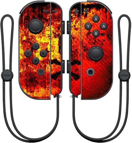 MightySkins Carbon Fiber Skin for Nintendo Joy-Con Controller - Anime Fan | Protective, Durable Textured Carbon Fiber Finish | Easy to Apply, Remove, and Change Styles | Made in The USA in Saudi Arabia