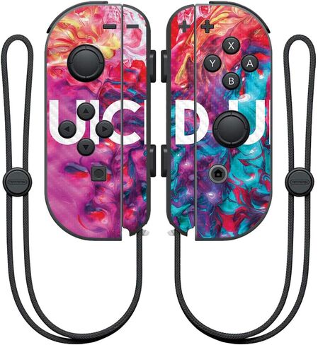 MightySkins Carbon Fiber Skin for Nintendo Joy-Con Controller - Anime Fan | Protective, Durable Textured Carbon Fiber Finish | Easy to Apply, Remove, and Change Styles | Made in The USA in Saudi Arabia