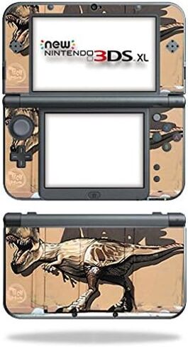 غلاف MightySkins متوافق مع Nintendo New 3DS XL (2015) - Street Dino | غطاء ملتف واقٍ ومتين وفريد ​​من نوعه من الفينيل | سهل التطبيق والإزالة وتغيير الأنماط | صنع في الولايات المتحدة الأمريكية in Kuwait