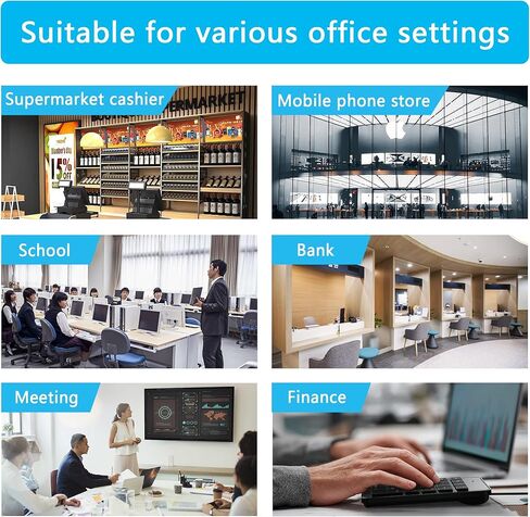 USB Wired Numeric Keypad 5FT, 23 Key Multifunctional Numeric Keyboard, for Accounting, Finance, Supermarkets, Banks, etc. in Saudi Arabia