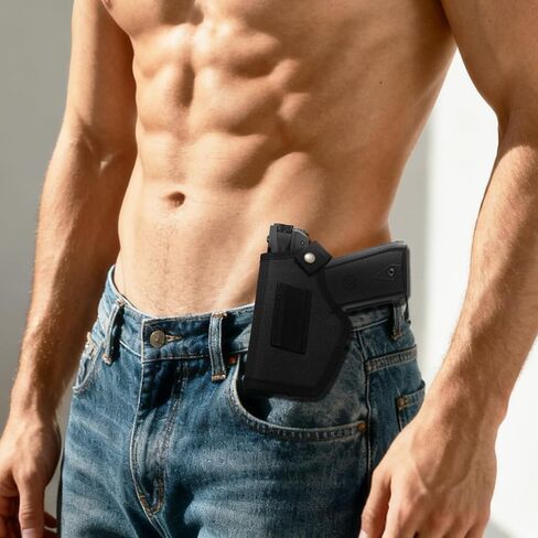 Gun Holster, IWB/OWB Holster for Concealed Carry,Fit:Glock 19/17/23/42/43x Holster Taurus G2C/G3C-Sig Sauer P365 & Similar Handgun,Universal 9mm Subcompact Pistol Holsters in Saudi Arabia