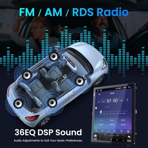 [8Core 4G+64G] Car Stereo Radio for Cadillac ATS XTS SRX CTS 2013-2018: 9.7" HD Touch Screen with Wireless Carplay Android Auto Bluetooth GPS 5G WiFi SWC FM/AM/RDS DSP Backup Camera in Saudi Arabia