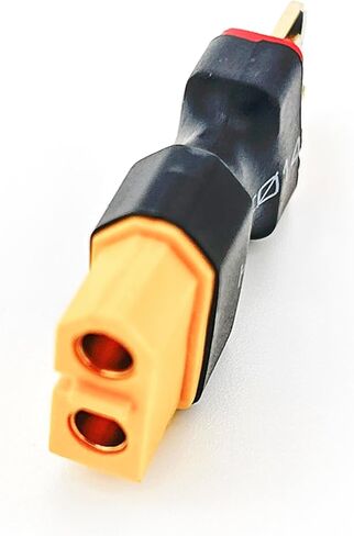 4Pcs XT60 Female to Male T Plug Deans Connector Adapters No Wires for Rc Model LiPo Battery ESC Connectors Conversion Adapter in Saudi Arabia
