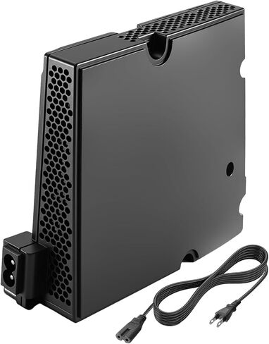 استبدال مصدر الطاقة الداخلي متوافق مع PS5 Slim Power Supply Sony PlayStation 5 PS5 Slim CFI-2000 Host، وحدة التحكم في الألعاب ومحول التيار المتردد وشاحن الطوب مع سلك in Kuwait